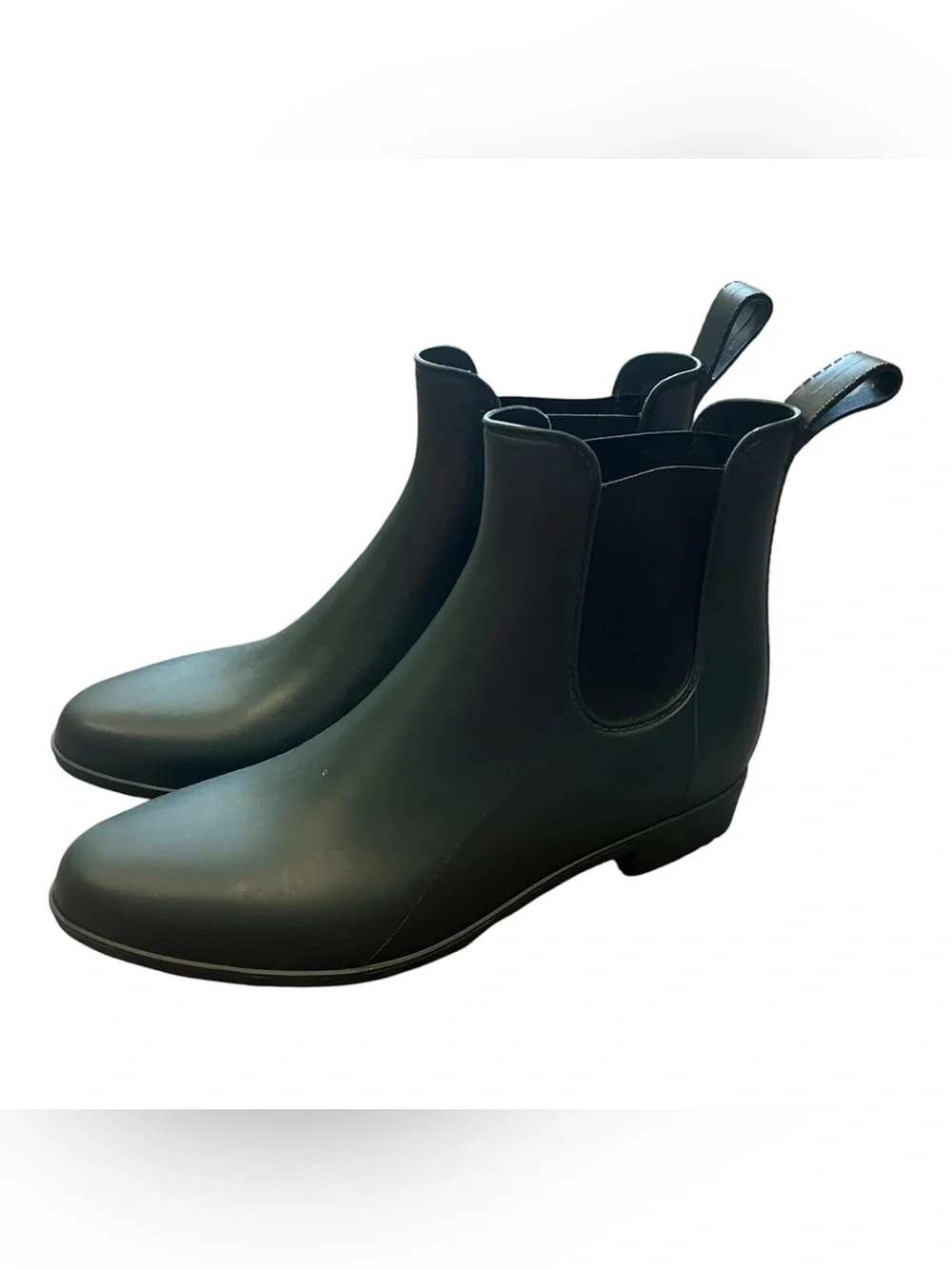 J. Crew Dark Green Chelsea Rain Boot